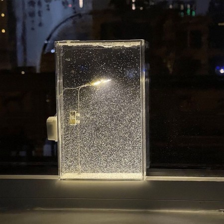 Snow Scenery Street Lamp Snowflake Lamp