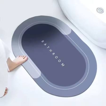 Oval Square Bathroom Rug
