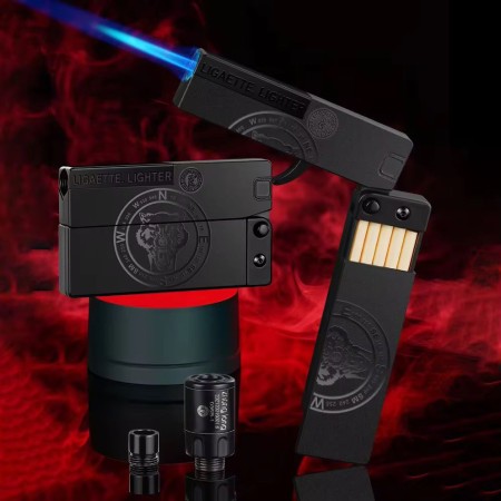 Lighter With Cigerate Holder