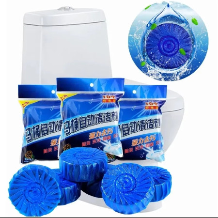 Blue Bubble Toilet Cleaner (30 Pcs)