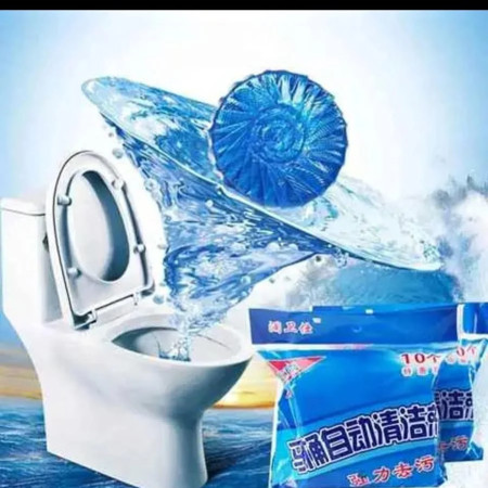 Blue Bubble Toilet Cleaner (10 Pcs)